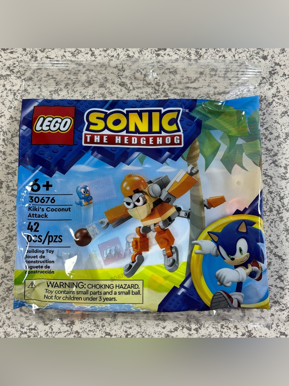 LEGO 30676 Sonic the Hedgehog Kiki's Coconut Attack Polybag New